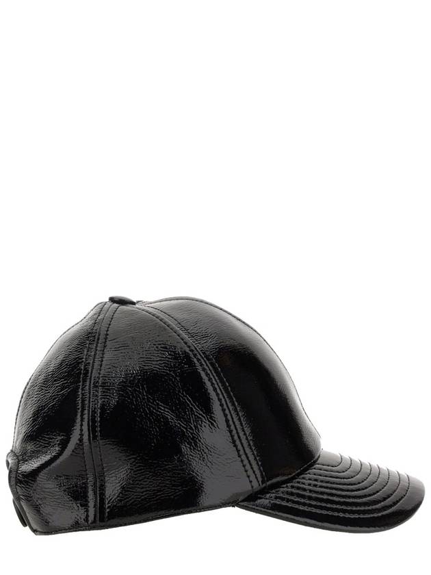 Reedition Vinyl Ball Cap Black - COURREGES - BALAAN 3