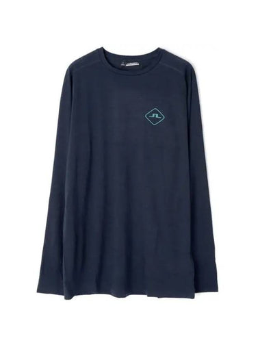 Shaun Wool Long Sleeve Tee AMJT09276 6855 Men's Shaun Wool Long Sleeve Tee - J.LINDEBERG - BALAAN 1