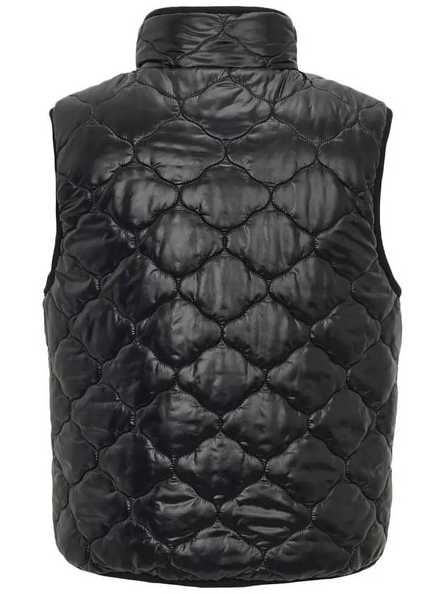 GRUMIUM logo reversible padded vest VDDV25436K0001 BKL - DUVETICA - BALAAN 4