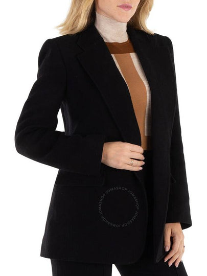 Chloe Ladies Black Single-Breasted Open-Front Blazer, Brand Size 40 (US Size 8) - CHLOE - BALAAN 2