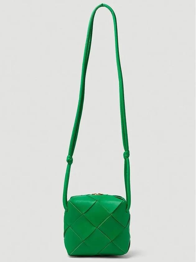 Cassette Intrecciato Mini Shoulder Bag Green - BOTTEGA VENETA - BALAAN 5