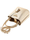 Pannier Saffiano Mini Bag Platinum - PRADA - BALAAN 5