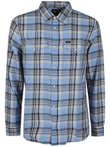 Lee Shirts Clear Blue - LEE - BALAAN 1