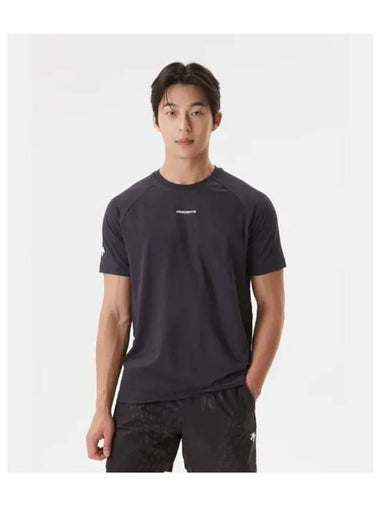 ICEMOTION Jagard Short Sleeve T Shirt Black SP321TTS78 - DESCENTE - BALAAN 1