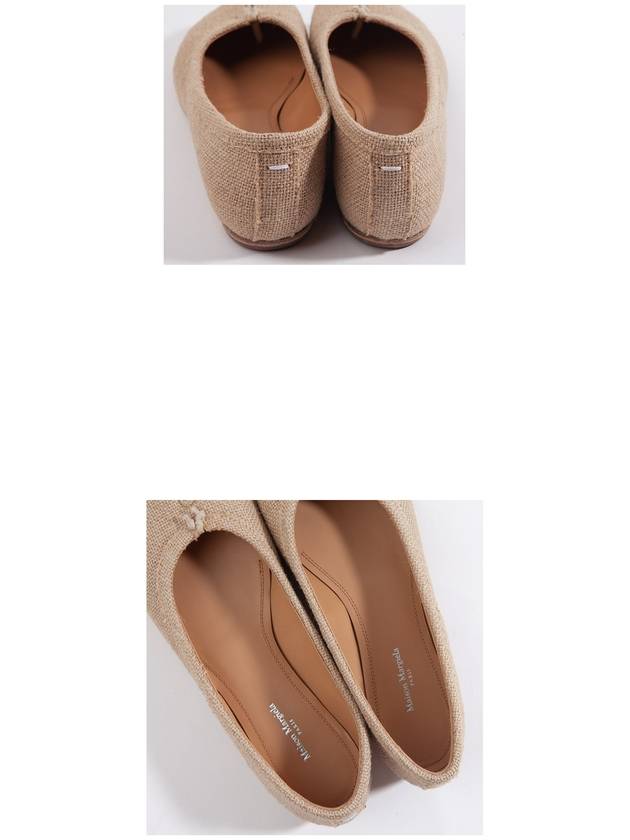 Tabi Woven Flat Beige - MAISON MARGIELA - BALAAN 4