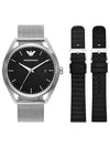 AR80055 Matteo Cowhide Band Set Men’s Metal Watch - EMPORIO ARMANI - BALAAN 3