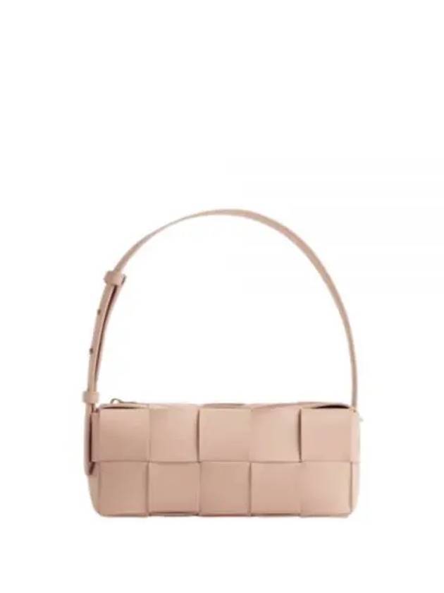 Brick Cassette Intrecciato Small Shoulder Bag Lotus - BOTTEGA VENETA - BALAAN 2