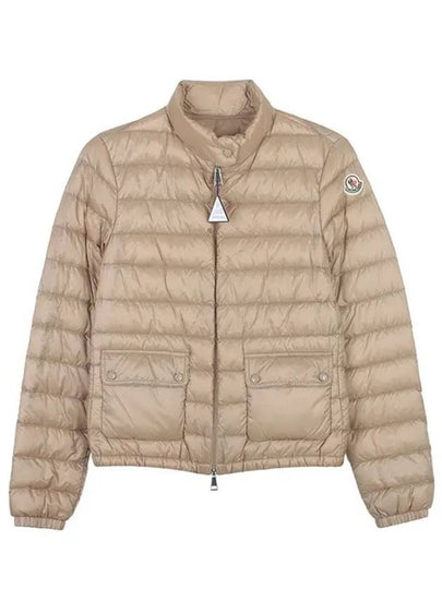 Lans Logo Patch Short Down Padding Beige - MONCLER - BALAAN 2