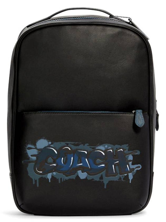 Westway Graffiti Logo Backpack Black - COACH - BALAAN 2