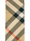 Check Red Hem Silk Scarf Beige - BURBERRY - BALAAN 4