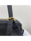 Gold Logo Vitello Dino Leather Cross Bag Black - PRADA - BALAAN.