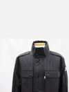 LEZ rain jacket black - MONCLER - BALAAN 4