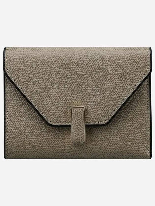 SGES0005028LOCPS99 MO Iside Women s Half Wallet Oyster 1030188 - VALEXTRA - BALAAN 1