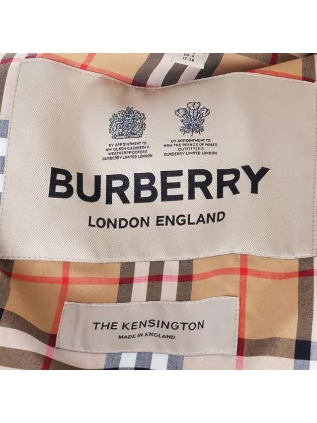 The Long Kensington Heritage Trench Coat Honey - BURBERRY - BALAAN 7