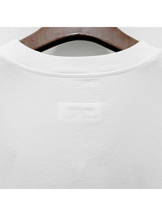 Logo Print Short Sleeve T-Shirt White - MAISON MARGIELA - BALAAN 7