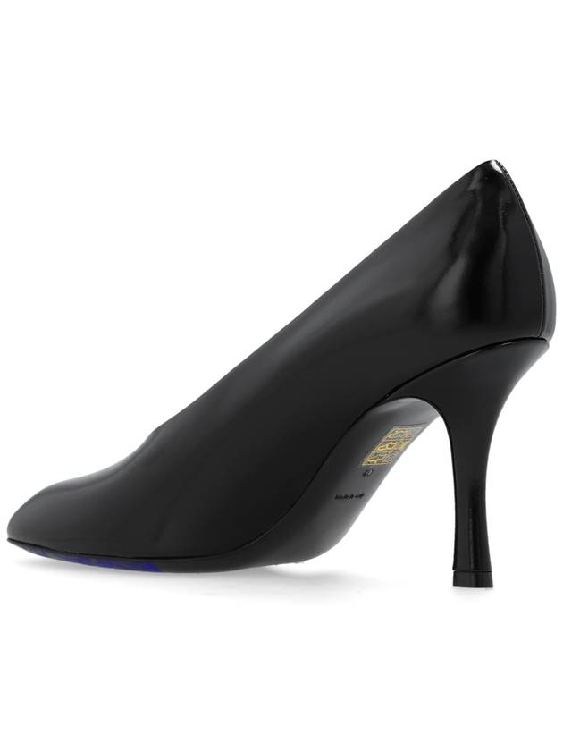 Baby Leather Pumps Black - BURBERRY - BALAAN 6