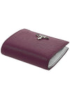 ORB Logo Saffiano Half Wallet Purple - VIVIENNE WESTWOOD - BALAAN 5