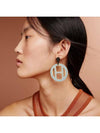 H Equipe Nautique Earrings Blue - HERMES - BALAAN 3