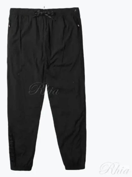 Men's Ripstop Track Pants Black - MONCLER - BALAAN 2