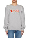 VPC Logo Crew Neck Sweatshirt Grey - A.P.C. - BALAAN 2