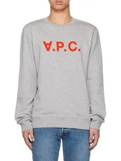 VPC Logo Crew Neck Sweatshirt Grey - A.P.C. - BALAAN 2