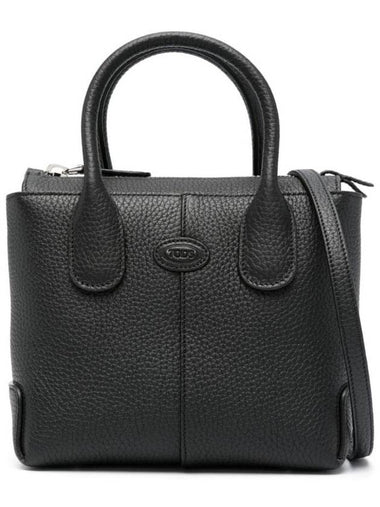 Di Leather Tote Bag Black - TOD'S - BALAAN 1