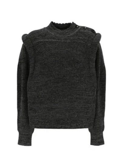 Women's Wool Knit Top Grey - ISABEL MARANT - BALAAN 2