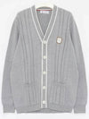 Button Cardigan Grey - BRUNELLO CUCINELLI - BALAAN 2