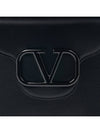 Signature V Logo Cross Bag Black - VALENTINO - BALAAN 7