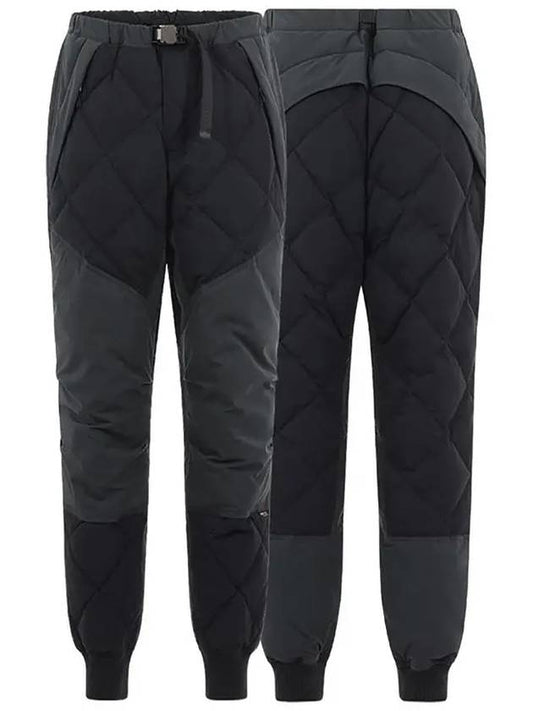 Cordura Nylon Mix Down Pants Charcoal - OFFGRID - BALAAN 2