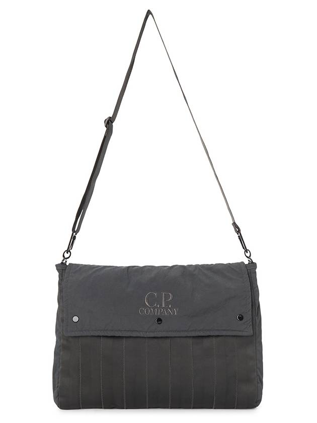 Men's Logo Shoulder Bag Grey - CP COMPANY - BALAAN 7