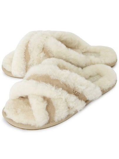 Scuffita Fur Slippers Sand - UGG - BALAAN 2