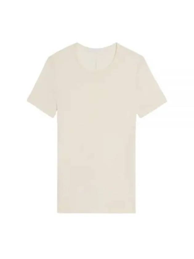 Shrunken Short Sleeve T-Shirt Ivory - HELMUT LANG - BALAAN 2