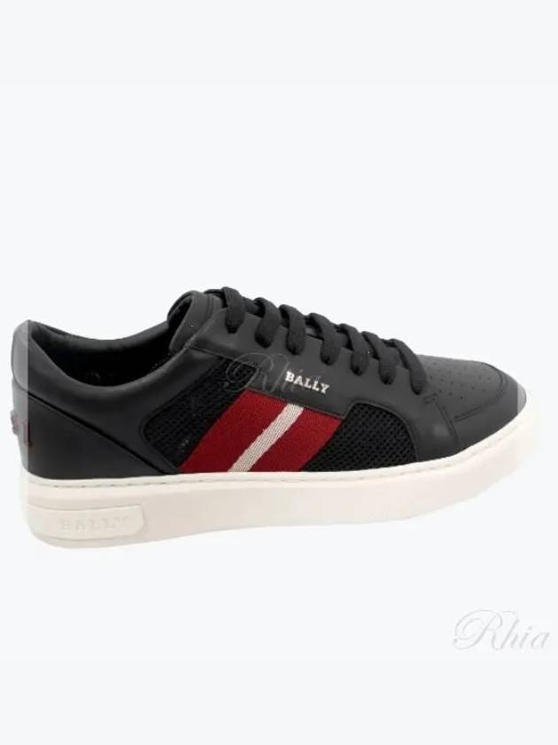 Men's Melys Low Top Sneakers Black - BALLY - BALAAN 2