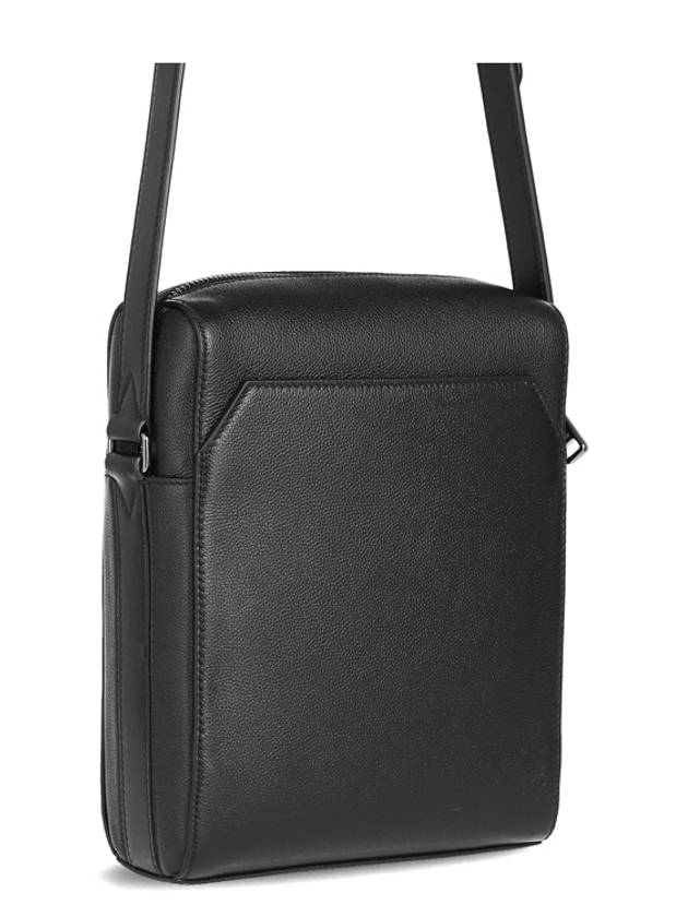 Edoh Leather Cross Bag Black - BALLY - BALAAN.