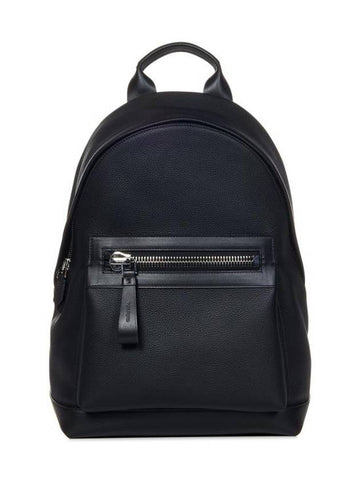 Grained Leather Buckley Backpack Black - TOM FORD - BALAAN 1