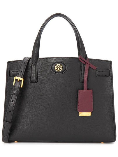 Robinson Small Tote Bag Black - TORY BURCH - BALAAN 2