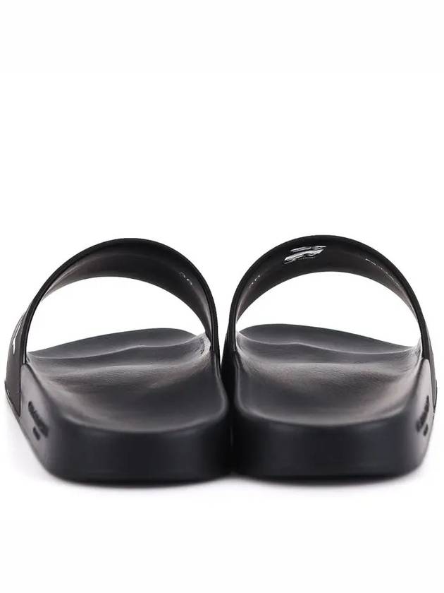 Women's Embossed Logo Slippers Black - GIVENCHY - BALAAN 7