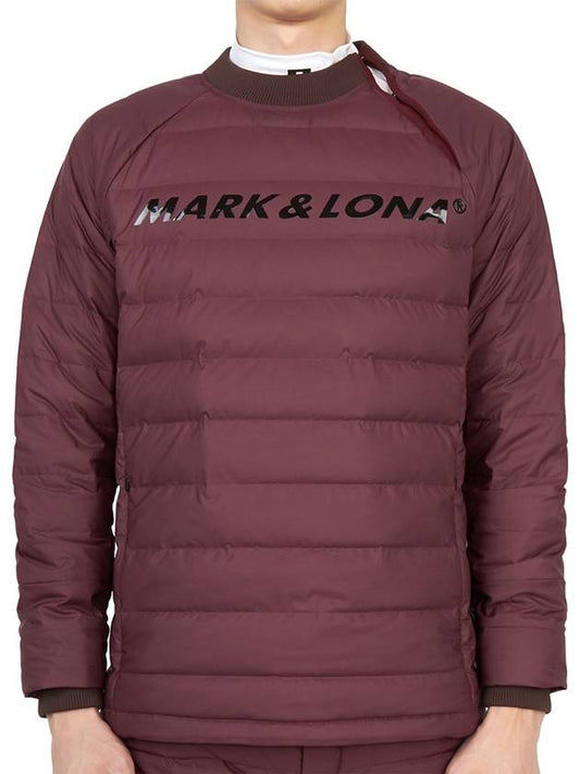 Golf Indie Stretch MLM 2D AC08 BURGUNDY Men s Padded Long Sleeve Sweatshirt - MARK & LONA - BALAAN 2