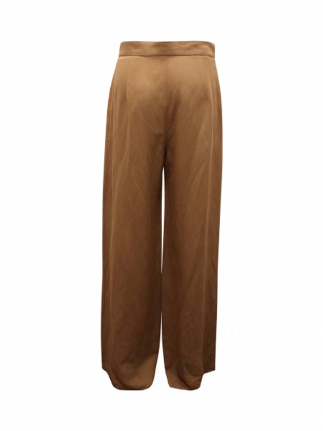 Gary Viscose Wide Pants Brown - MAX MARA - BALAAN 3