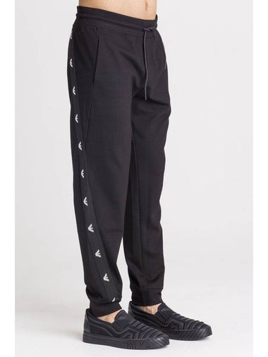 Emporio Armani Eagle Side Panel Sweatpant - EMPORIO ARMANI - BALAAN 1