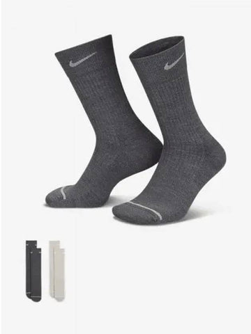 Everyday wool cushion crew socks 2 pairs DQ6394 902 330930 - NIKE - BALAAN 1