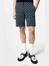 Double Face Cotton Jersey Shorts Navy - LOUIS VUITTON - BALAAN 5