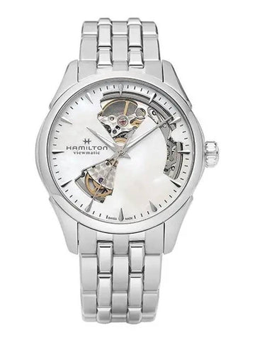 Jazzmaster Open Heart 36MM Watch Silver - HAMILTON - BALAAN 1