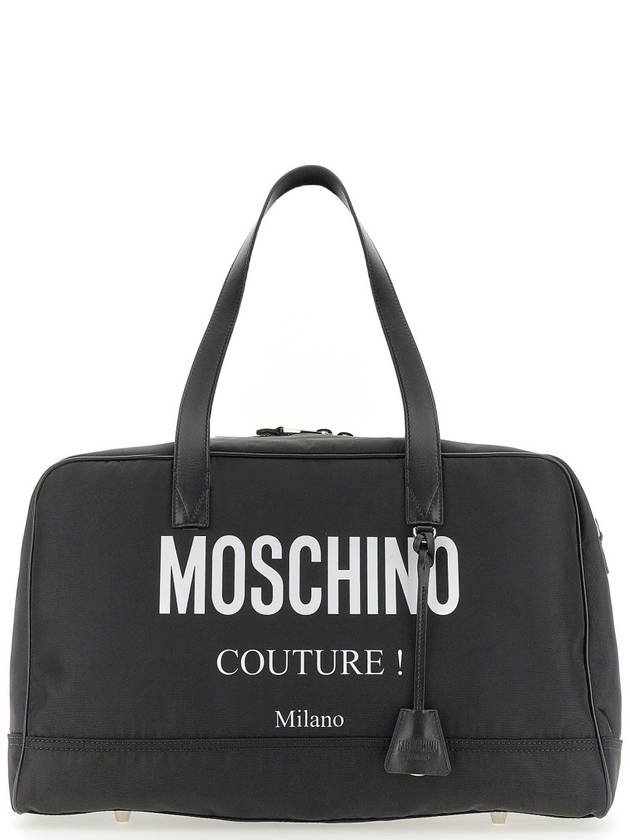 NYLON TRAVEL BAG - MOSCHINO - BALAAN 1