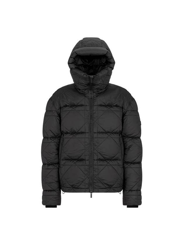 Cannage Hooded Down Padding Black - DIOR - BALAAN 1