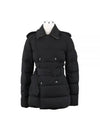 Burberry Down Jacket With Waist Belt Women s Black - BURBERRY - BALAAN 2