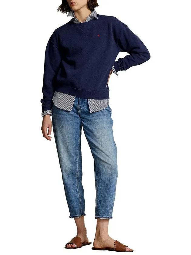 polo pony embroidered sweatshirt - POLO RALPH LAUREN - BALAAN 5