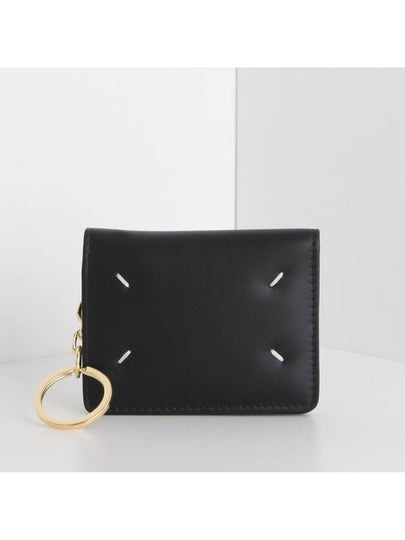 Stitch Keyring Card Wallet Black - MAISON MARGIELA - BALAAN 2