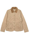 Deveron Quilting Jacket Beige - BARBOUR - BALAAN 2